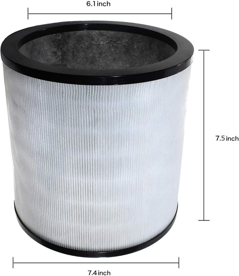 HQRP HEPA Filter compatible with Dyson Pure Cool Link TP02 TP03, Pure Cool TP01 AM11 Tower, Pure Cool Me BP01 Personal Fan, replacement for 968126...