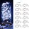 VOOKRY 12 Pack Fairy Lights Battery Operated, 30 LEDs Mini Starry String Lights 10 ft Silvery Copper Wire Lights, Works for DIY Wedding Centerpiec...