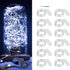 VOOKRY 12 Pack Fairy Lights Battery Operated, 30 LEDs Mini Starry String Lights 10 ft Silvery Copper Wire Lights, Works for DIY Wedding Centerpiec...