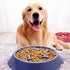 Slow Feeder Dog Bowls Free from BPA Ideal for Cats and Dogs-Dog Slow Feeder Bowl Promotes Healthy Eating Habits-Perfect for Puppy Training. (Red)...