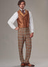 McCall's Men's Costume, Victorian Gentleman Sewing Pattern Kit, Code M8185, Sizes X-Large, XX-Large, 3X-Large, Multicolor...