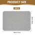 2pcs Iron On Patches for Clothes Jeans Grey Canvas Fabric Linen Adhesive Patch Repair Kit Repair Tape Vinyl Patch Kit for Sofa Tent Trampoline Boa...