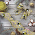 12 Yards Bumble Bee Ribbons Bee Wired Edge Ribbon Honeybee Decorative Ribbons Yellow Craft Ribbons for Wrapping Floral Hanging Ornaments Home Deco...