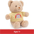 GUND “Good Vibes” Sustainable Message Bear with Yellow T-Shirt, Teddy Bear Made from 100% Recycled Materials for Ages 1 and Up, Tan, 12”...