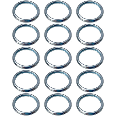 16mm Engine Oil Drain Plug Washer Gaskets Compatible/Replacement for Subaru Part# 803916010 (Pack of 15)...