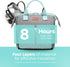Women's Insulated Lunch Bag, Green, 10Lx6.6Wx9.5H in...