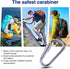 LTGEM Silicone Carrying Travel Case for JBL FLIP 5 Waterproof Portable Speaker with Extra Carabiner - Green...