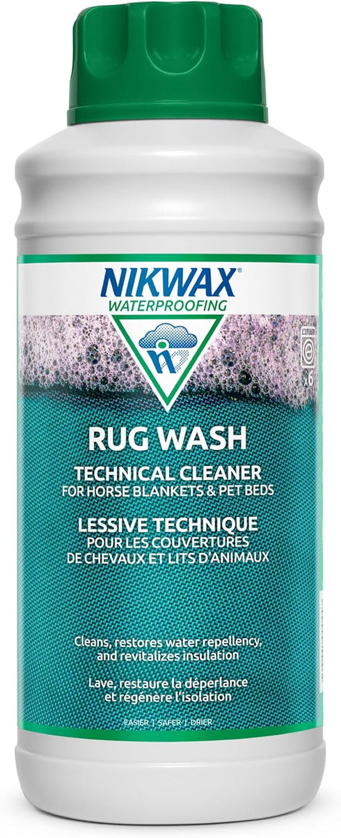 Nikwax Rug Wash, 34fl oz ,Blue...