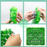 2PCS Hermit Crab Climbing Toys, 10 x 10 Inch Square Plastic Aquarium Grass Mat Decoration with 8 Suction Cups Hermit Crab Plants Lawn Supplies Her...