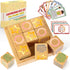 Mindfulness Game for Kids - Tic Tac Toe - Affirmations Cubes - W/20 Breathing Exercise Cards, Calm Down Corner Supplies for Kids Calm & Focus, Cou...