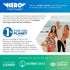 Hero Premium US to Italy Power Adapter Plug (Type L, Pack of 3, Grounded)...
