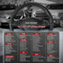 SEG Direct Car Steering Wheel Cover Universal Standard-Size 14 1/2" - 15", Microfiber Leather...