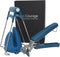 Hot Plate Gripper,Stainless Steel Bowl Clip,Kitchen Tongs Bowl Dish Pan Clip Anti-scalding 3-Pack (Navy-Blue)...