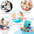 Baby Sensory Montessori Toy for 6-12-18 Months Babies, Food Grade Silicone Pull String Teething Toy for 1 2 3 Year Old, Sensory Activity Toys for ...