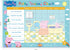 01.70.30.022 Peppa Pig Potty and Toilet Training Reward Chart and 56 Sparkly Stickers, Pink...