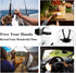 Phone Chest Mount Harness Vest and Head Strap Clip Holder for POV/VLOG, Compatible with iPhone,Samsung,GoPro Hero,DJI Osmo,AKASO and Action Camera...