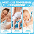 JJ CARE Oral Thermometer with LCD Display, Calibrated Oral Thermometer for Babies and Adults, 10 Seconds Fast Reading Oral Digital Thermometer for...