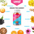 9 in 1 Immune Support Gummies with Elderberry, Vitamin C&D, Zinc, Turmeric, Ginger, Echinacea, Astragalus & Sea Moss for Immunity Supplement - 60 ...