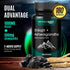 Shilajit Supplement 1000mg & Ashwagandha Supplements 500mg (180 Capsules) Shilajit Pure Himalayan Organic - Stronger Than Authentic Shilajit Resin...