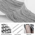 33FT Stainless Steel Curb Chain Roll, 5mm 304 Stainless Steel Flat Twisted Links Curb Chains Bulk Spool for Jewelry Making Necklace DIY Craft...