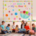 TaoBary 96 Pcs April Showers Bring May Flowers Bulletin Board Cutouts with 3D Tissue Paper Flower Spring Bulletin Board Classroom Decoration for S...