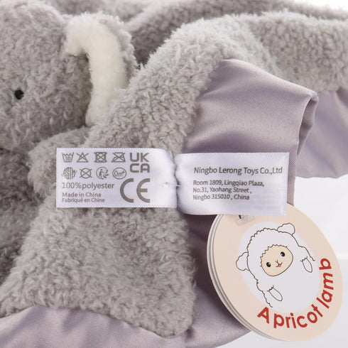 Apricot Lamb Stuffed Animals Soft Security Blanket Gray Koala Infant Nursery Character Blanket Luxury Snuggler Plush(Gray Koala, 14 Inches)...