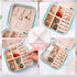 Small Travel Jewelry Boxes, Portable Jewelry Organizer Display Storage boxes for earrings, rings, necklaces, jewelry boxes for women. (Blue 1pcs)....