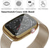 Geoumy Metal Magnetic Bands Compatible for Apple Watch 38mm with Case, Stainless Steel Milanese Mesh Loop Replacement Strap Compatible with iWatch...