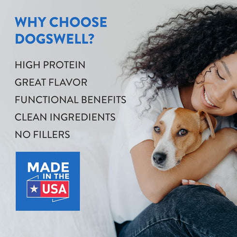 Dogswell Hip and Joint Grain-Free Duck Grillers for Dogs, 10 Ounces, Model: 842188...