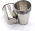 AUEAR, 6 Pack 2.3 Oz Stainless Steel Shot Glass Espresso Cups Barware Drinking Vessel for Bar Home Restaurant...