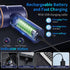 Portable Handheld Car Vacuum Cleaner, 8000Pa Mini Vacuum Cleaner and Air Duster, 120W High Power Wet and Dry Hand Vacuum Cordless Rechargeable wit...