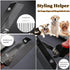 Grooming Rake Undercoat Brush for Dogs Long Hair, Tooth Stainless Steel Dog Comb, Deshedding Tool Set Husky Long-haired Cats, 2 Piece...