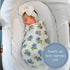 Swaddle Blanket | 100% Muslin Cotton | Newborn and Baby Nursery Essentials for Girls, Registry | Hydrangea Print...