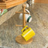 Home Basics Bamboo Mug Tree, Holds Up to 6 Coffee Cups, Free Standing, Circular Base, Kitchen Countertop, Beige (1)...