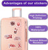 Pack 50 PCS Oral Throat Cancer Awareness Stickers Decorative Ribbon Car Bumper Water Bottle Laptop Vehicle Vinyl Decals Waterproof for Survivor Fi...