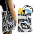 FLOCK THREE Waterproof wet bag tote reusable for wet clothes baby diapers stroller swimsuit travel washable toiletries pouch large electronics cas...
