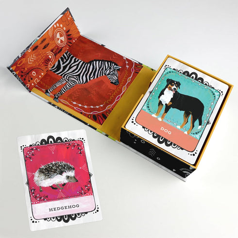 Em & Friends Animal Allies Oracle Deck by Jessica Swift: A Magical 50-Card Oracle Deck with Guidebook...