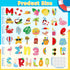 JUNEBRUSHS 71 Pieces Summer Paper Cutouts Bulletin Board Decoration Hawaiian Paper Cutouts Flamingo Beach Bulletin Board Decoration with 100 Adhes...