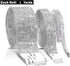 3 Rolls Self-Adhesive Crystal Rhinestone Diamond Ribbon 3 Yards DIY Decoration Sticker with 2 mm Rhinestones for Arts Crafts, DIY Event Car Phone ...