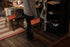 AZUMAYA Folding Step Stool 15.4" inches Height Brown and Orange FKF-622OR...