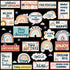 34 PCS Boho Rainbow Classroom Bulletin Board Set Inspiration Classroom Decor for Teachers Growth Mindset Posters Positive Motivational Cutouts for...