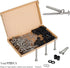 43 Set (172Pcs) Pegboard Mounting spacers and screws Kit, Peg Boards Installation Hardware Accessories. Include Sturdy Screws, Spacers,Washers and...