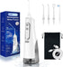 Cordless Water Flosser Teeth Cleaner Dental Oral Irrigator Picks Portable and Rechargeable 310ml Water Tank IPX7 Water Proof for Home and Travel I...