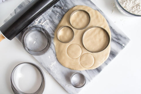 Fox Run, 1 x 6 x 6 inches, Round Cookie Cutter Set...
