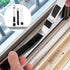 4 Pcs Window or Sliding Door Track Cleaning Brush, Tile Lines Brush,Window Blind Duster Blind Cleaner Duster Tool for Sliding Door...