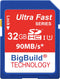 32GB Ultra Fast SDHC 90MB/s Memory Card Compatible with Canon EOS 2000D, 4000D, 9000D, 1300D, 1200D Camera...
