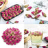 Rose Bud Tea Dried Red Rose,MQUPIN Rose Tea 100% Natural Pure Flower Edible Buds Tea Culinary Food Grade Red Rosebud for Drinking DIY Gift (250g/3...