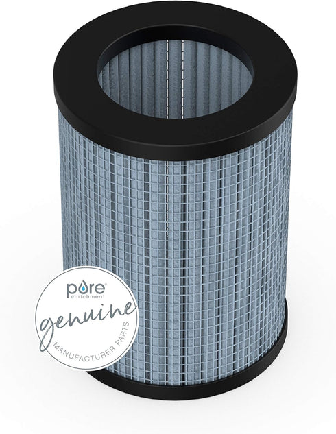 Pure Enrichment® Genuine 2-in-1 True HEPA Replacement Filter for the PureZone™ Mini Portable Air Purifier (PEPERSAP)...