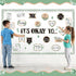 65 Pcs Mental Health Poster It's Okay to Boho Eucalyptus Groovy Bulletin Board Set Inspirational Positive Cutout for Back to School Office Classro...