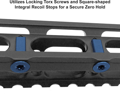 UTG Super Slim Picatinny Riser Mount, 1" Height, 13 Slots , Black...
